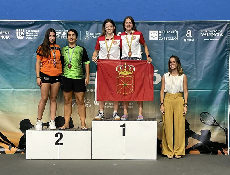 La Selecci&oacute;n Femenina de Paleta Goma, Campeona de Espa&ntilde;a